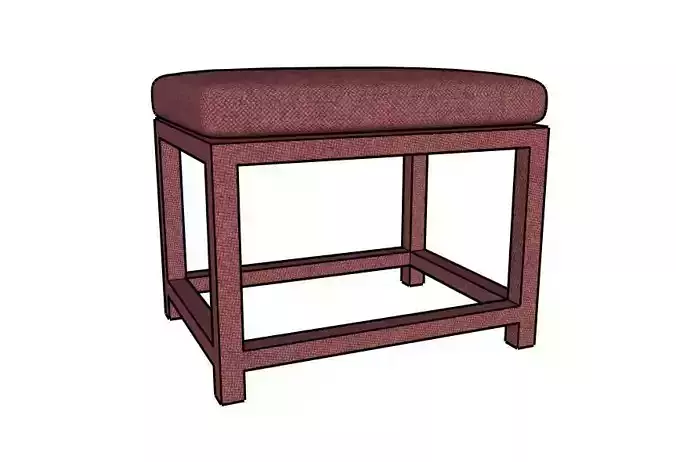 Stools Milo Baughman for Thayer Coggin Ottomans 