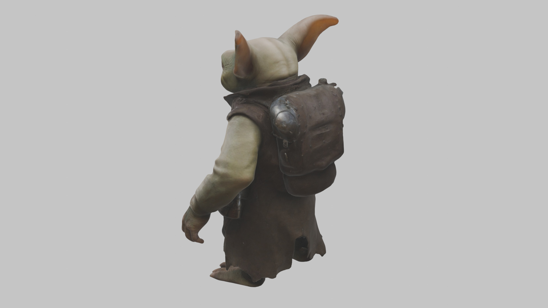 Fantasy Goblin Character Low-poly 3D model_2