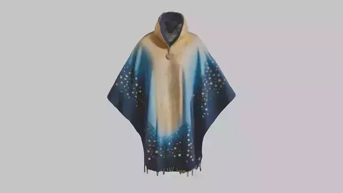Inca Stars Poncho CLothing Robe
