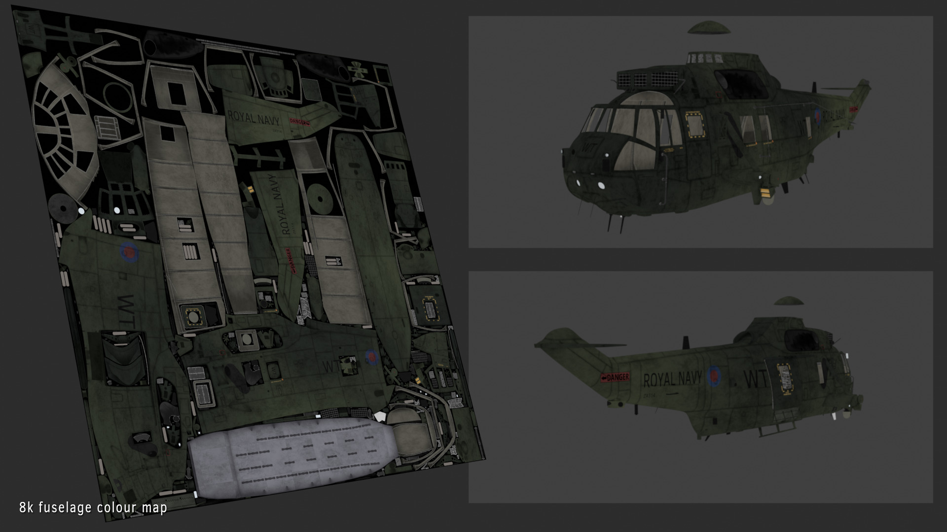 Westland Sea King HC4 Commando 3D model_24
