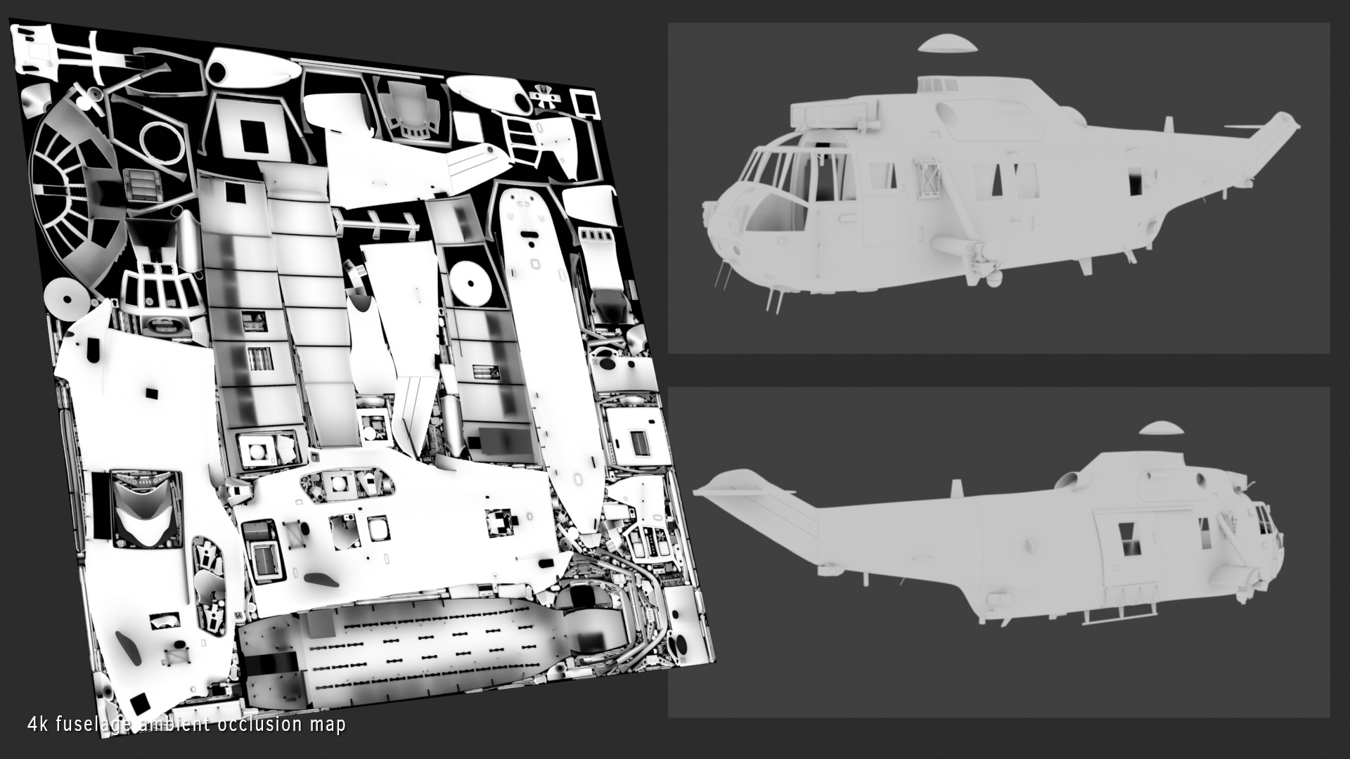 Westland Sea King HC4 Commando 3D model_28