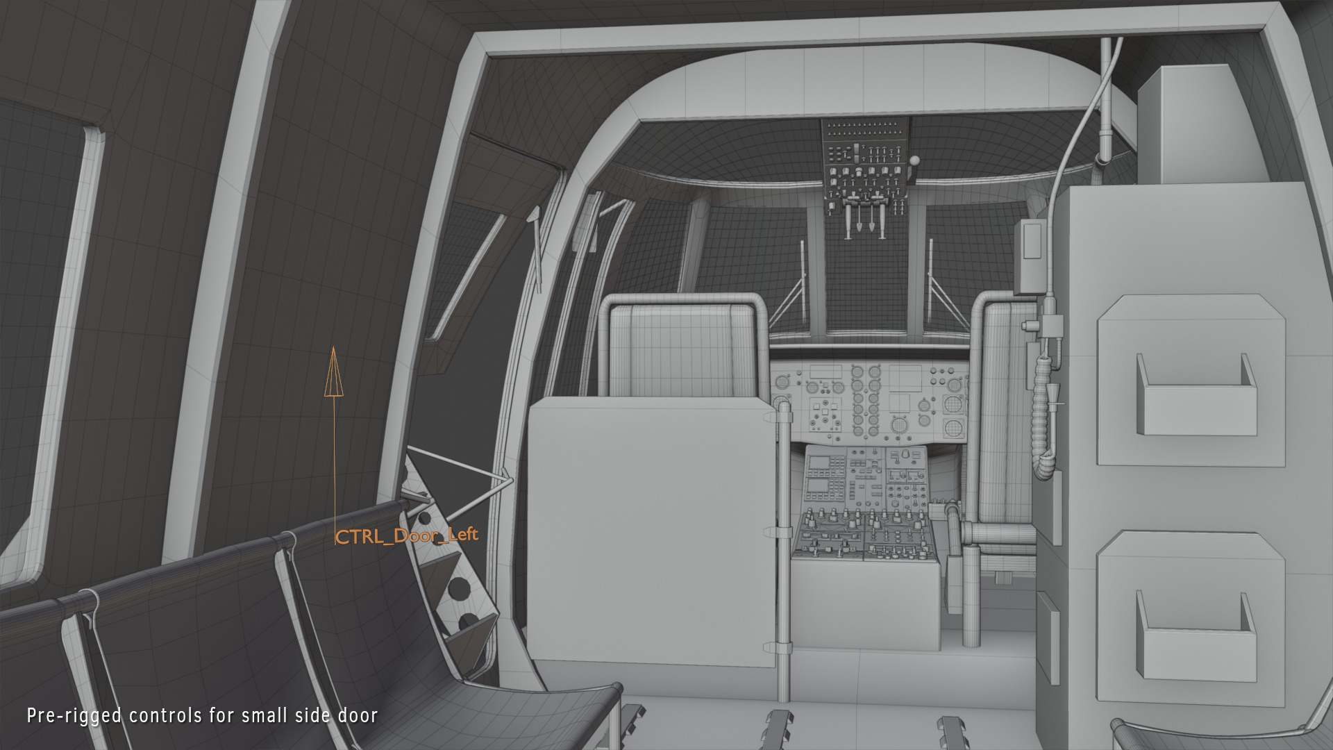 Westland Sea King HC4 Commando 3D model_11
