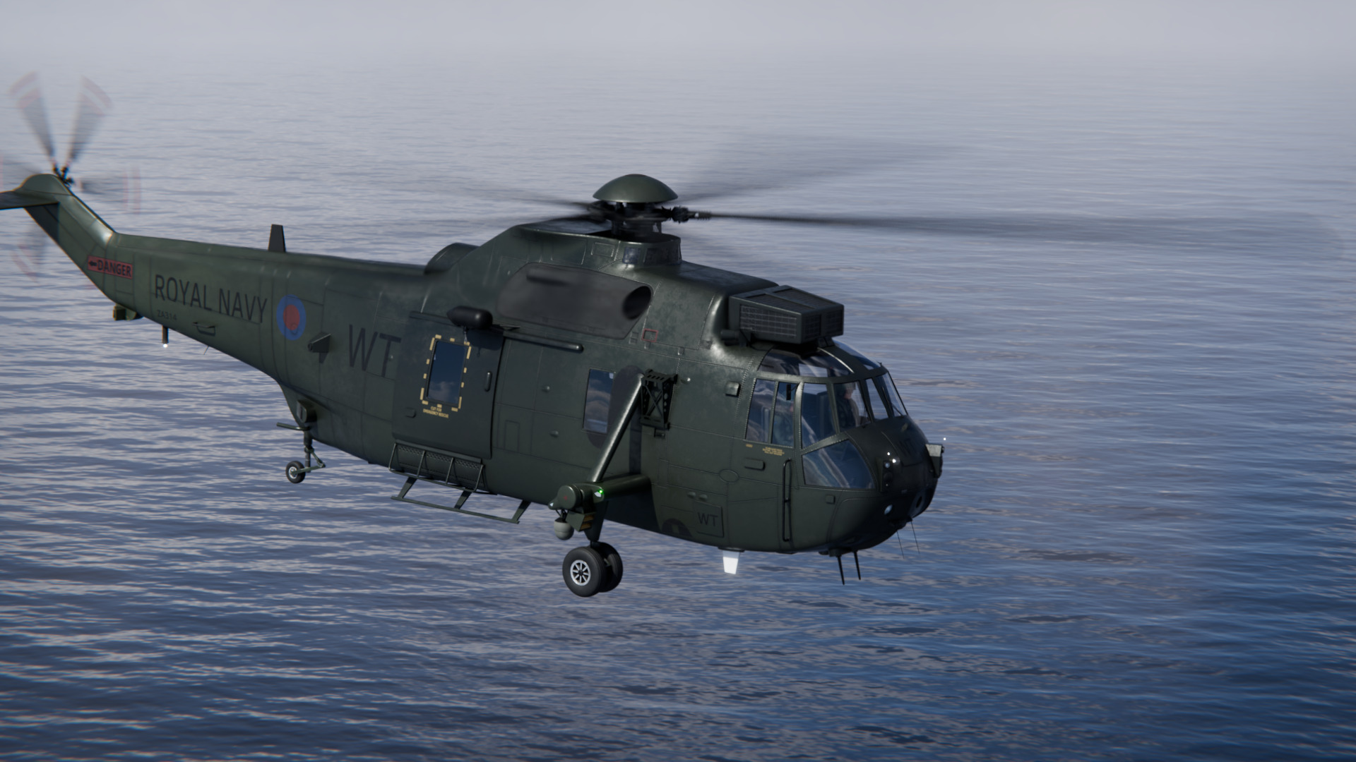 Westland Sea King HC4 Commando 3D model_5