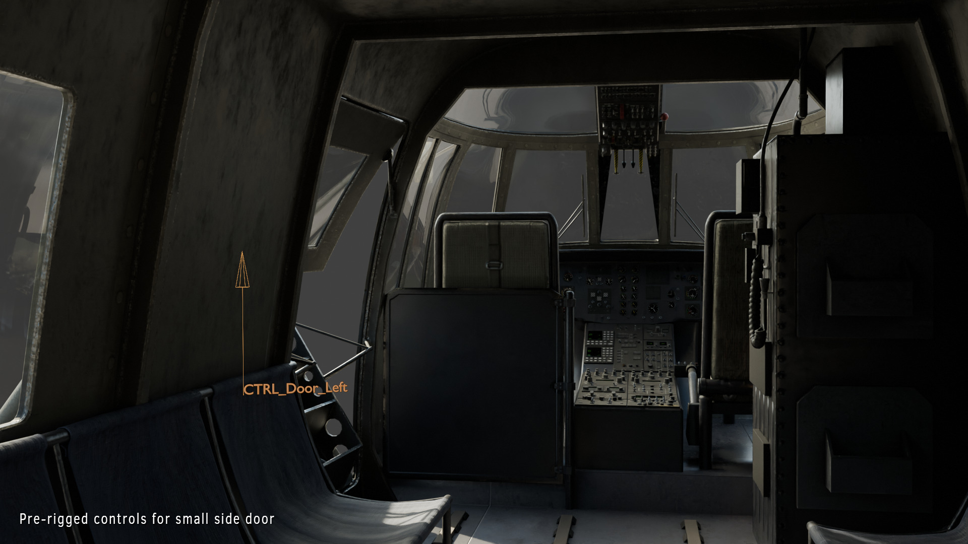 Westland Sea King HC4 Commando 3D model_12