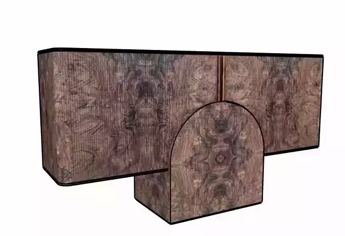 Trophie Tambour Cabinet Aaron Poritz Credenza- Cristina Grajales