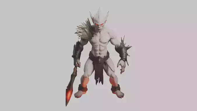 Monster Warrior Character
