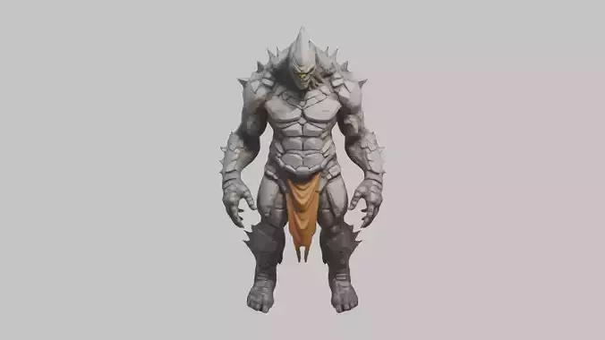 Monster Warrior Character