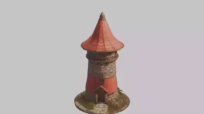 Medieval Fantasy Stylized Tower