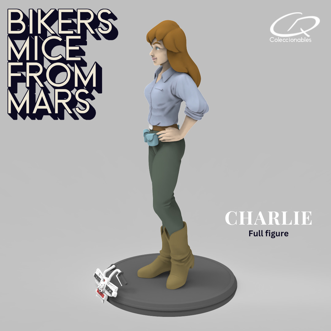 Biker Mice from Mars Vol 2 - Charley 3D print model_4