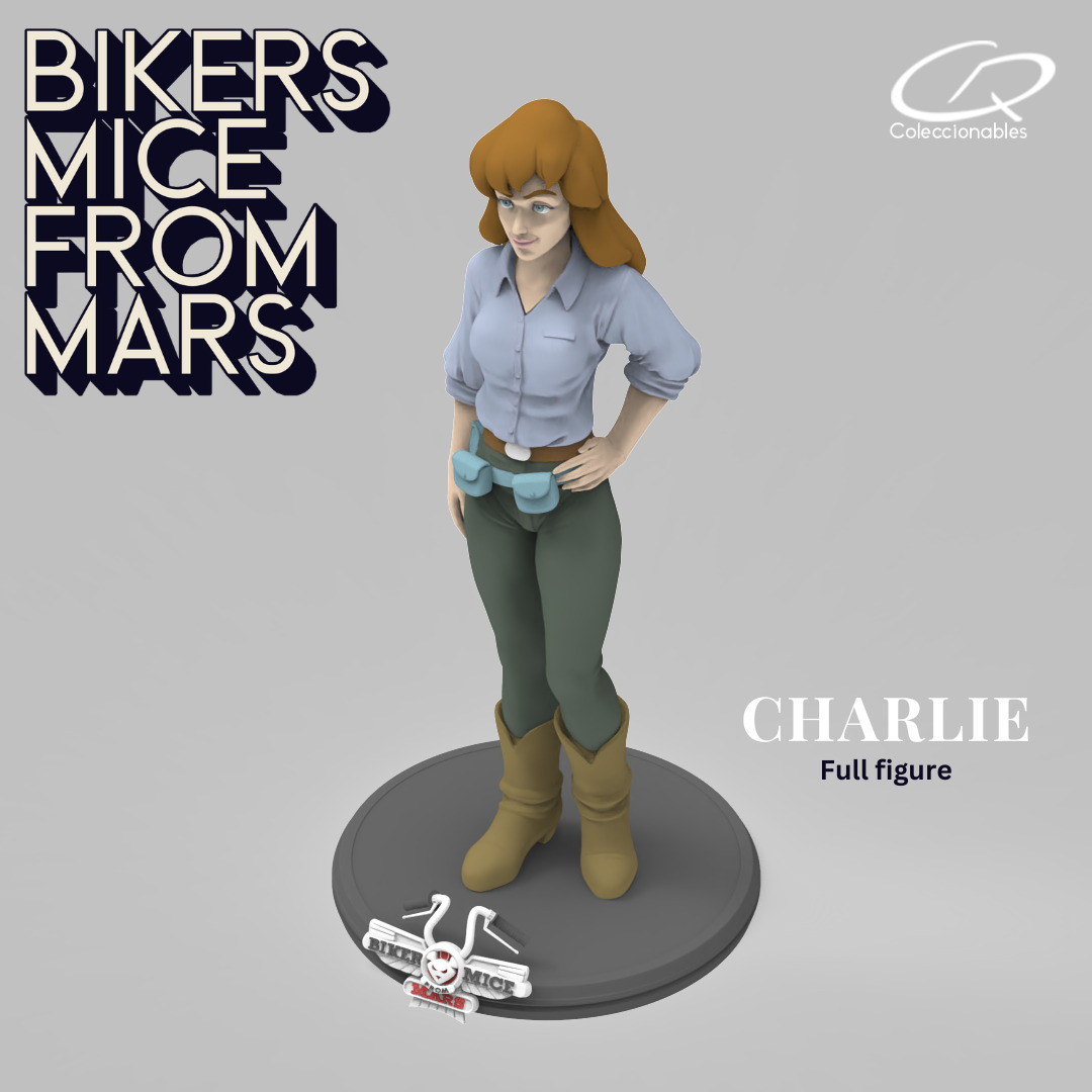 Biker Mice from Mars Vol 2 - Charley 3D print model_7