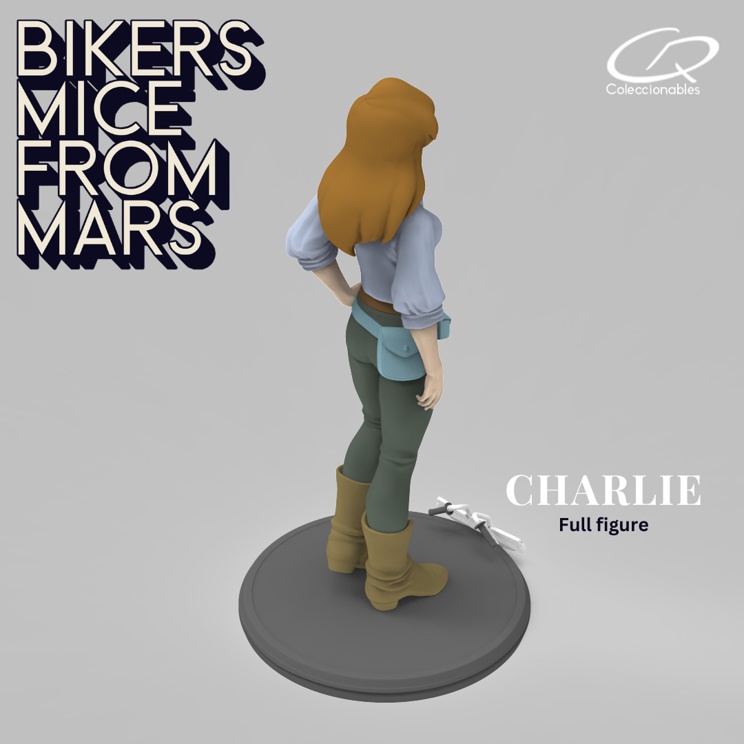 Biker Mice from Mars Vol 2 - Charley 3D print model_8