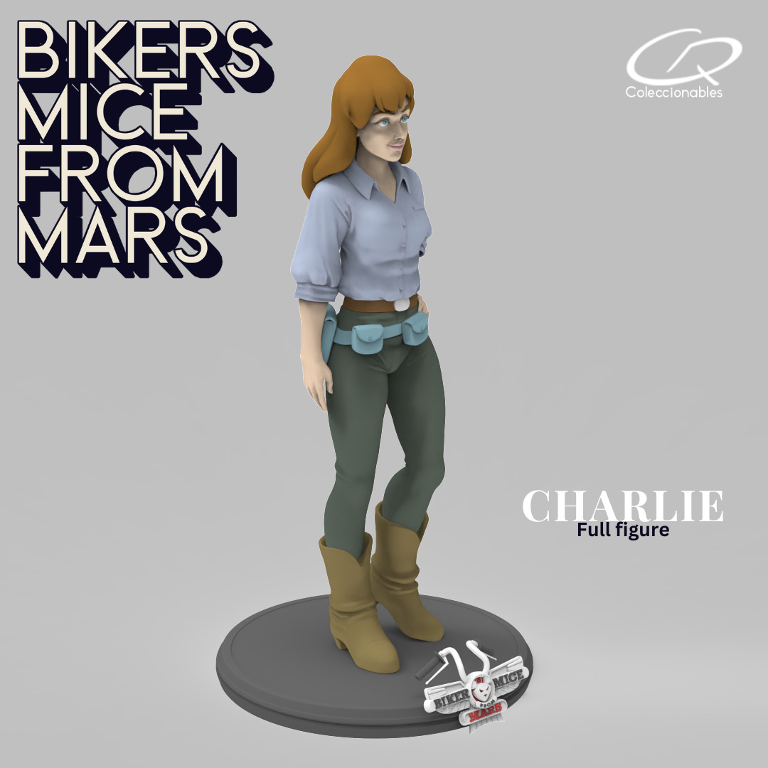 Biker Mice from Mars Vol 2 - Charley 3D print model_2