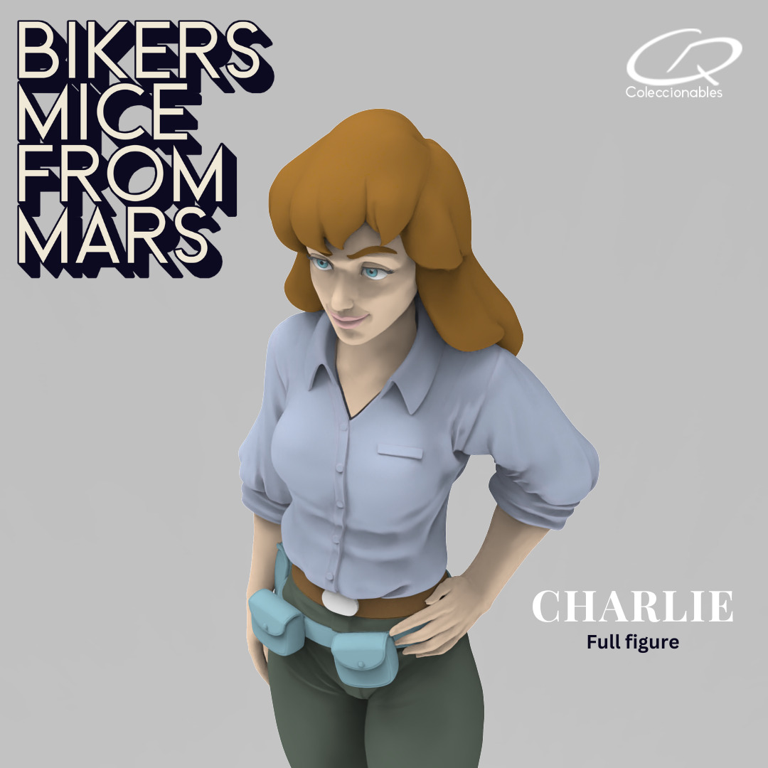 Biker Mice from Mars Vol 2 - Charley 3D print model_9