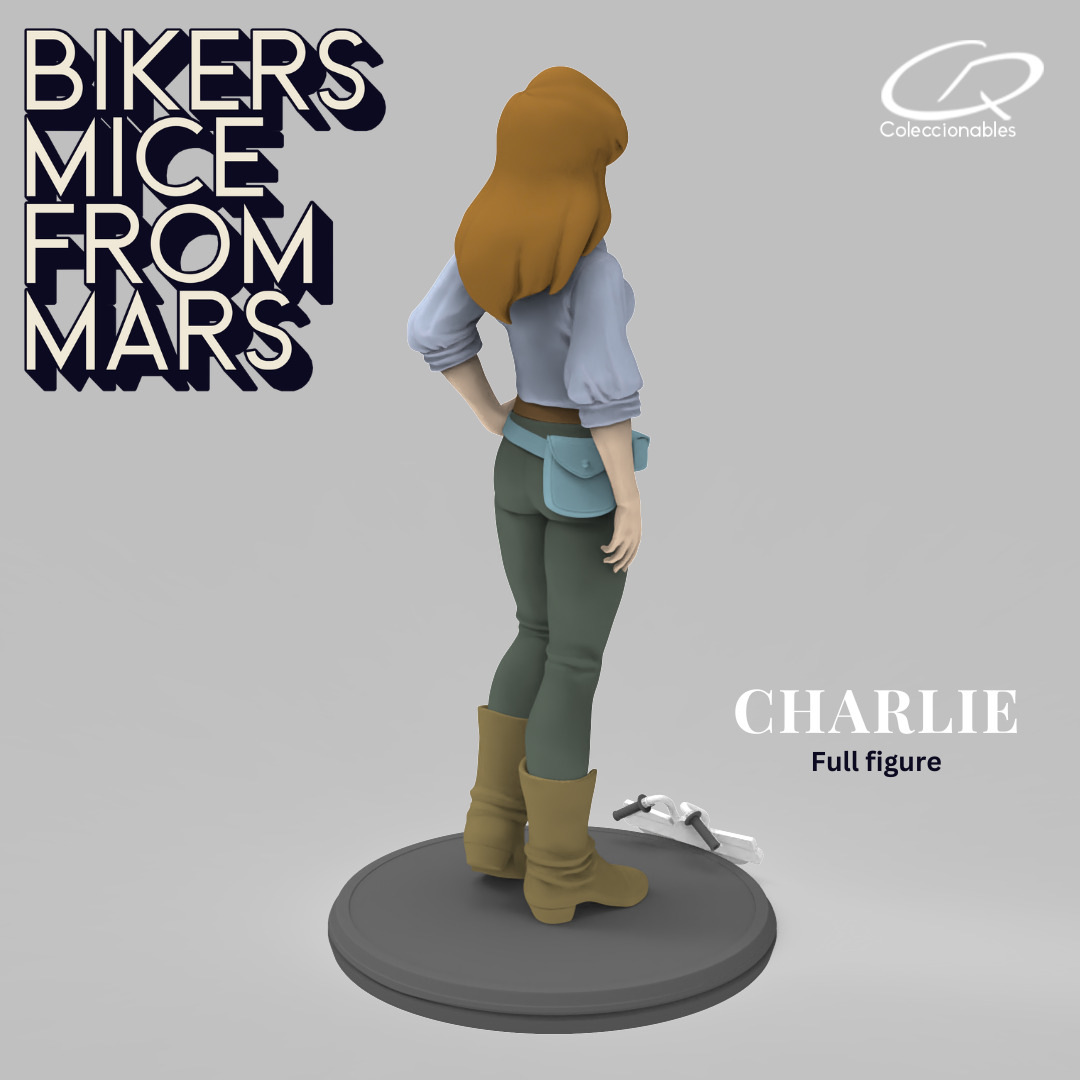 Biker Mice from Mars Vol 2 - Charley 3D print model_5