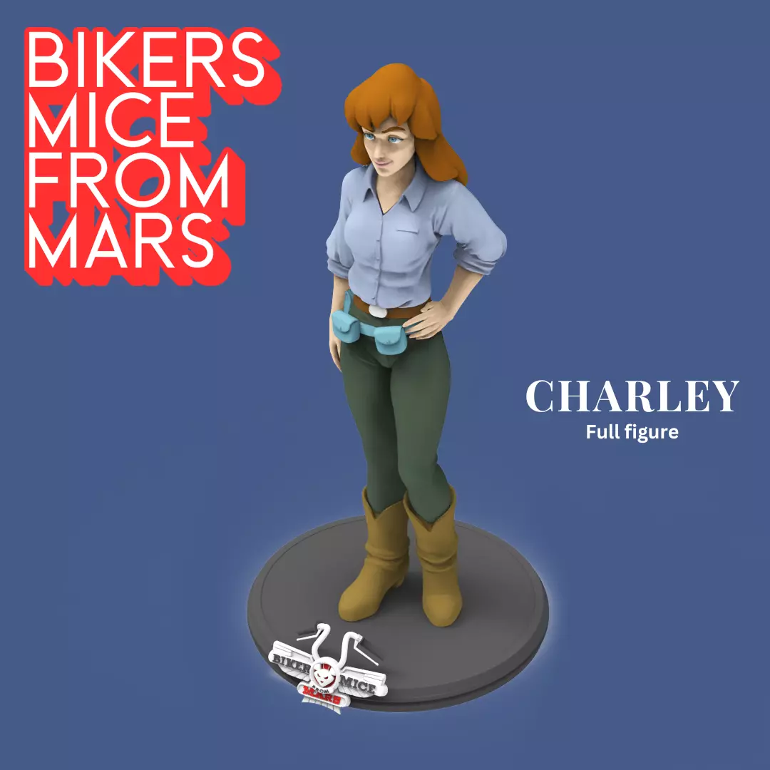Biker Mice from Mars Vol 2 - Charley 3D print model_0