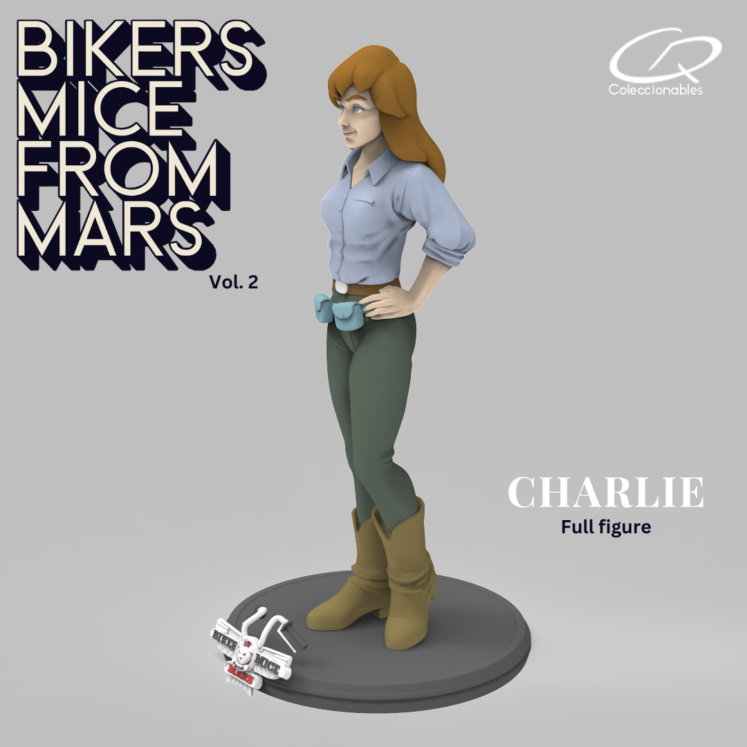 Biker Mice from Mars Vol 2 - Charley 3D print model_1