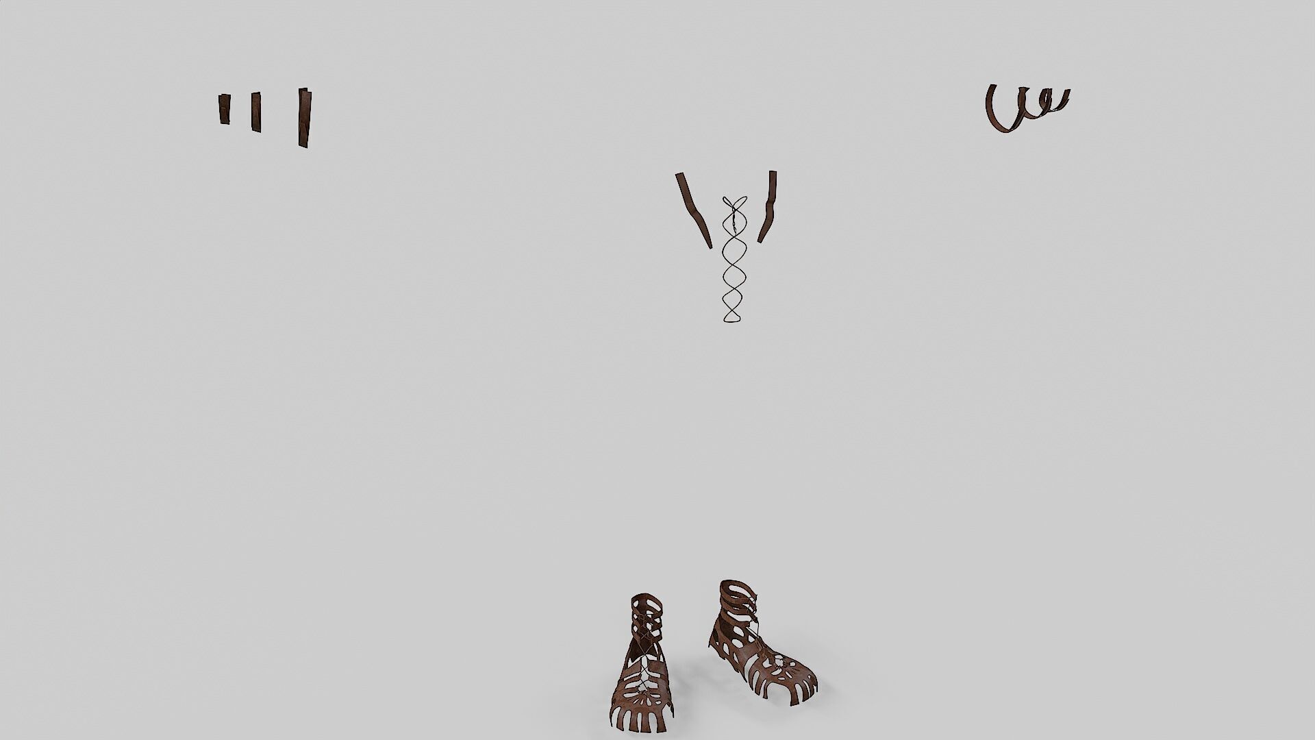 Roman Solider Stylized Character 3D model_18