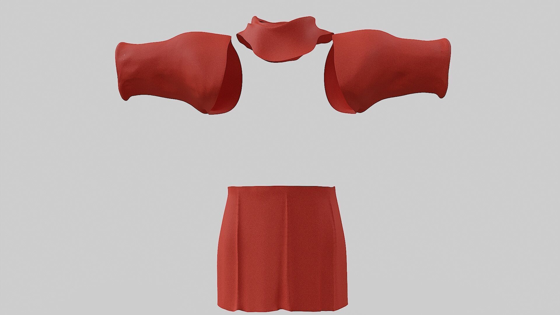 Roman Solider Stylized Character 3D model_16