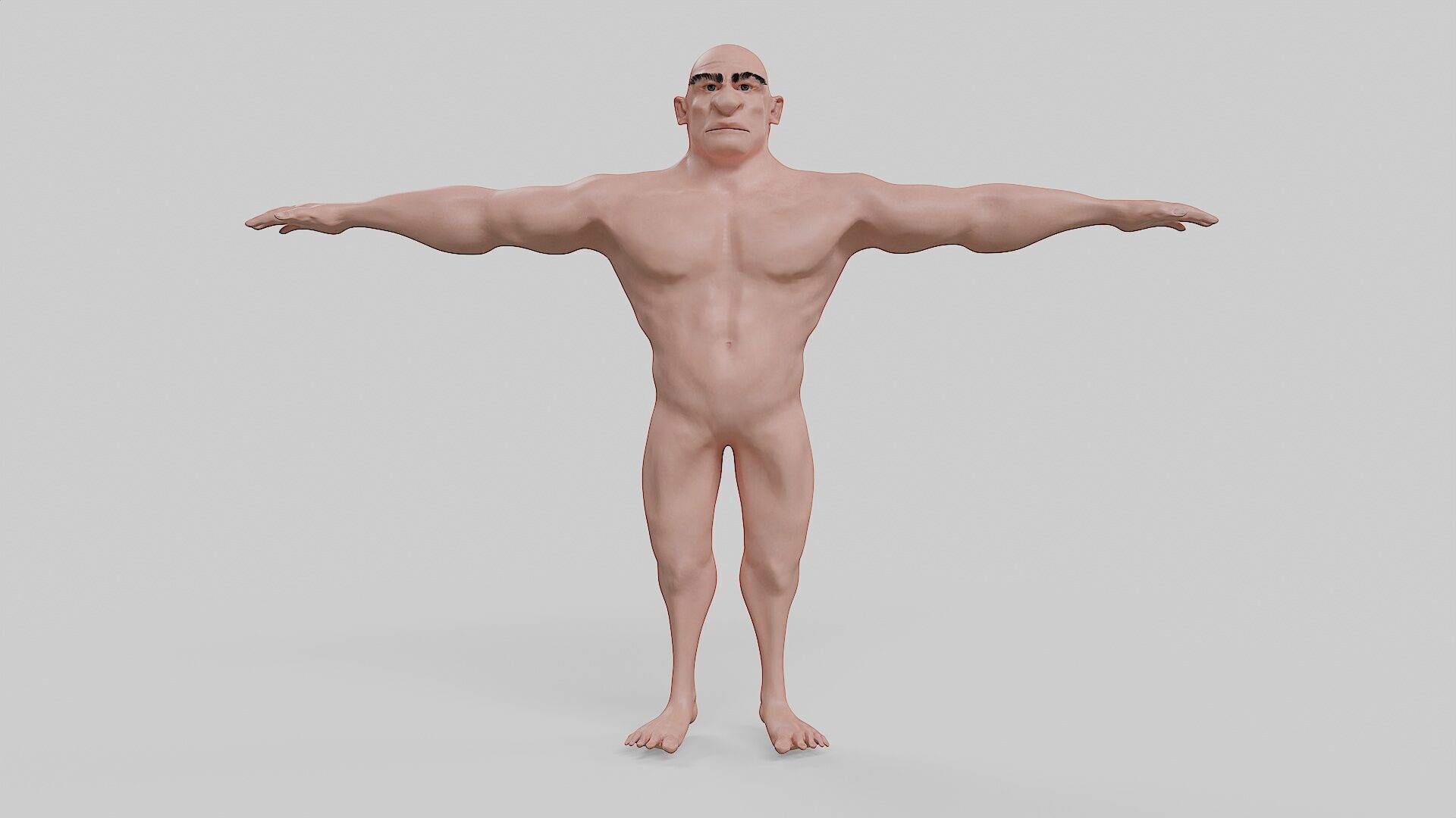 Roman Solider Stylized Character 3D model_12