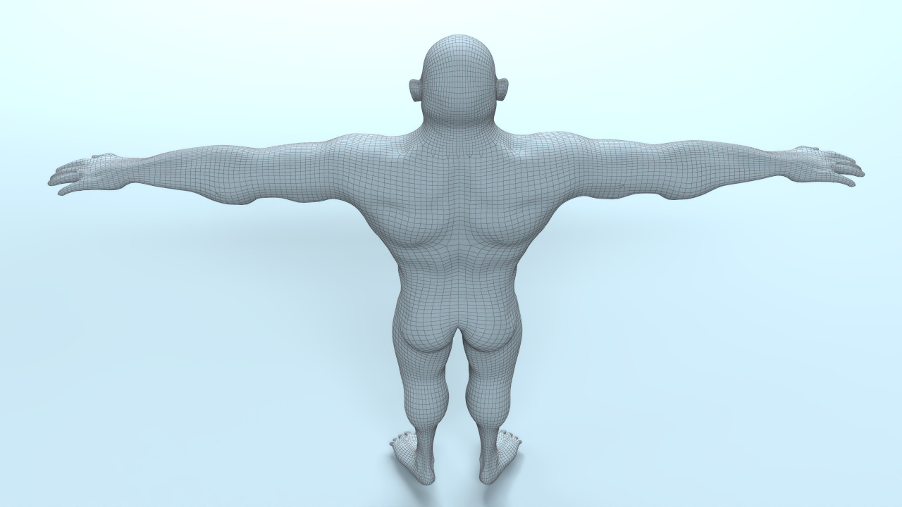 Roman Solider Stylized Character 3D model_22