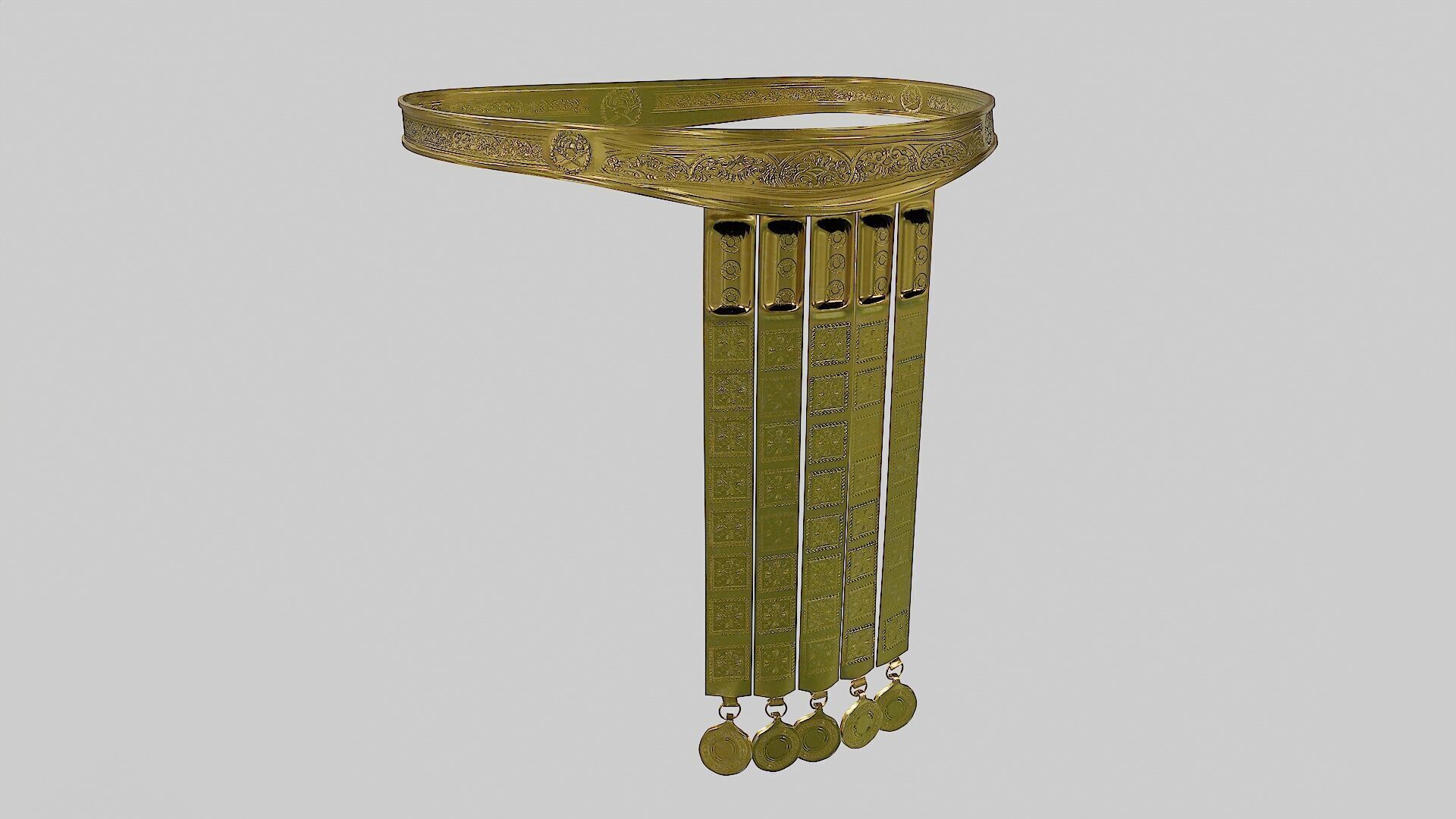 Roman Solider Stylized Character 3D model_19