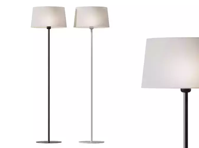Floor lamp Aromas Tex 3D model