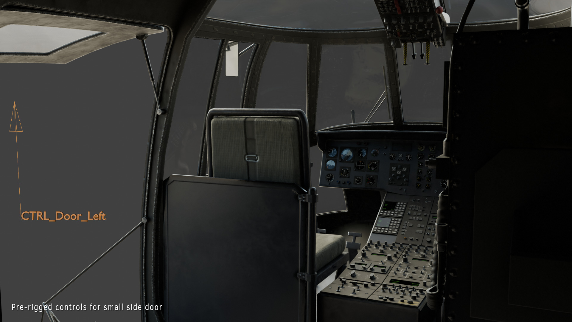 Westland Sea King ASaC7 Royal Navy 3D model_12