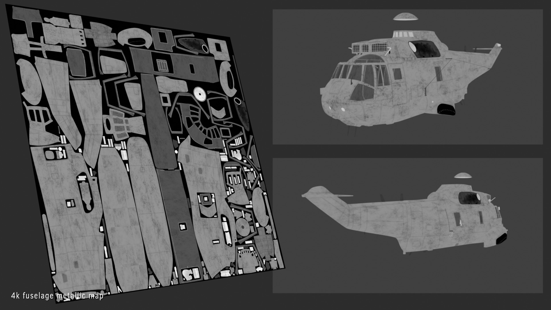 Westland Sea King ASaC7 Royal Navy 3D model_26