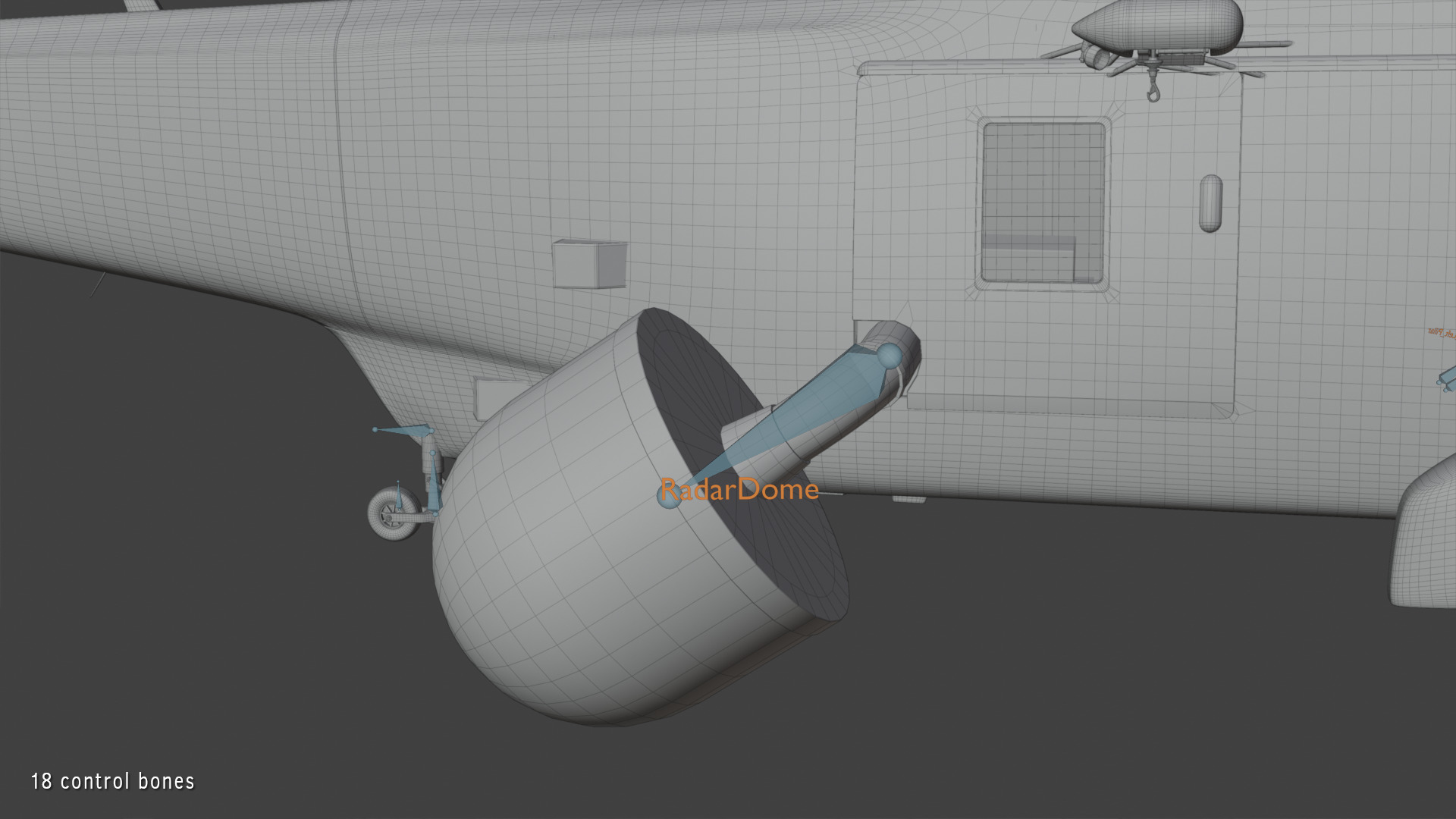 Westland Sea King ASaC7 Royal Navy 3D model_19