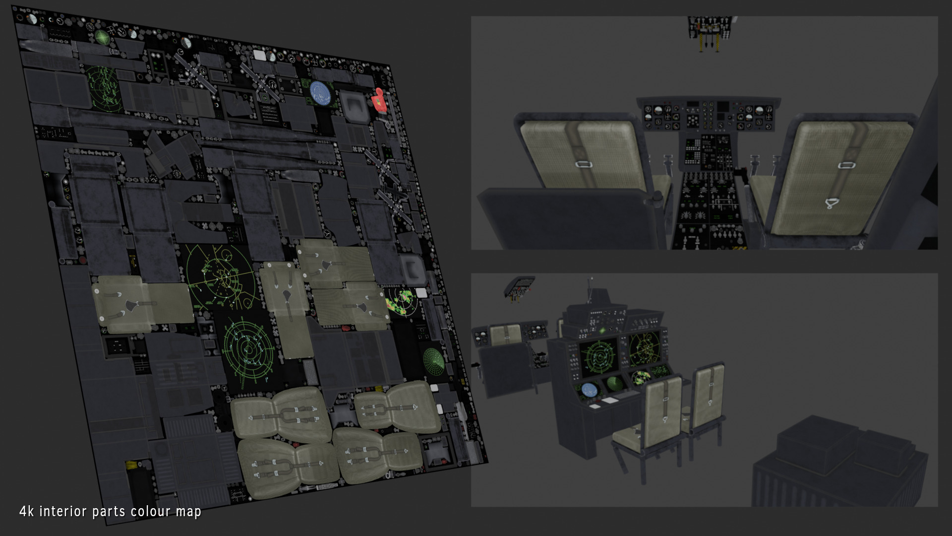 Westland Sea King ASaC7 Royal Navy 3D model_35