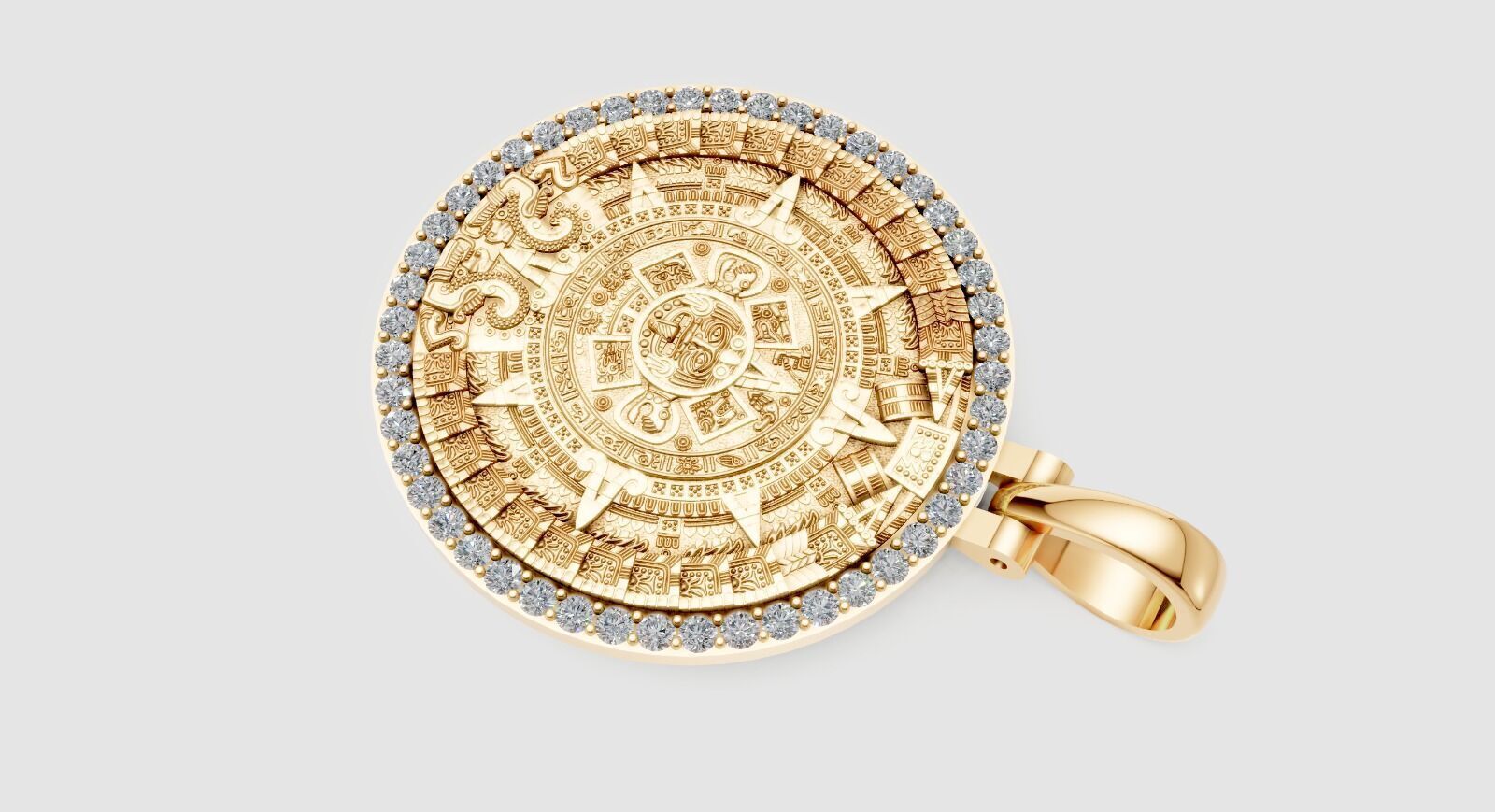 Mayan Calendar 3D print model_2