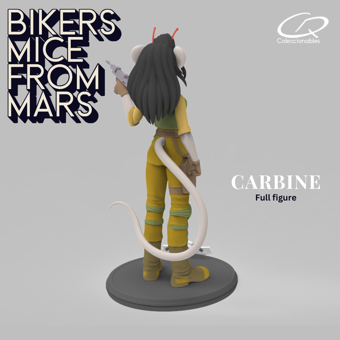 Biker Mice from Mars - Carbine  3D print model_10