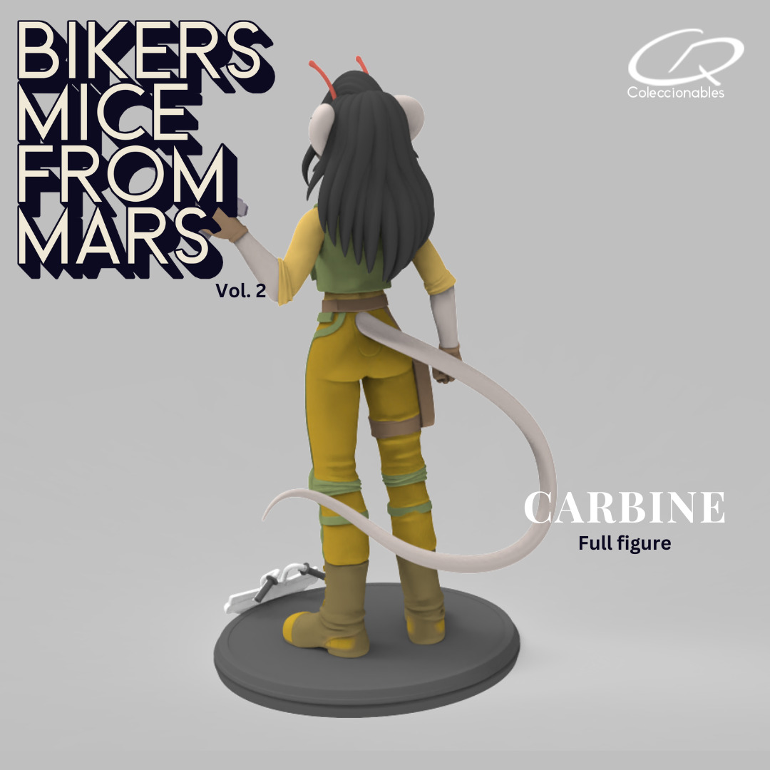 Biker Mice from Mars - Carbine  3D print model_2