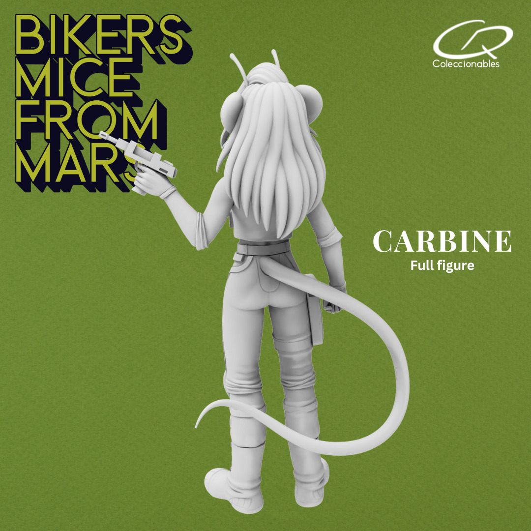 Biker Mice from Mars - Carbine  3D print model_19