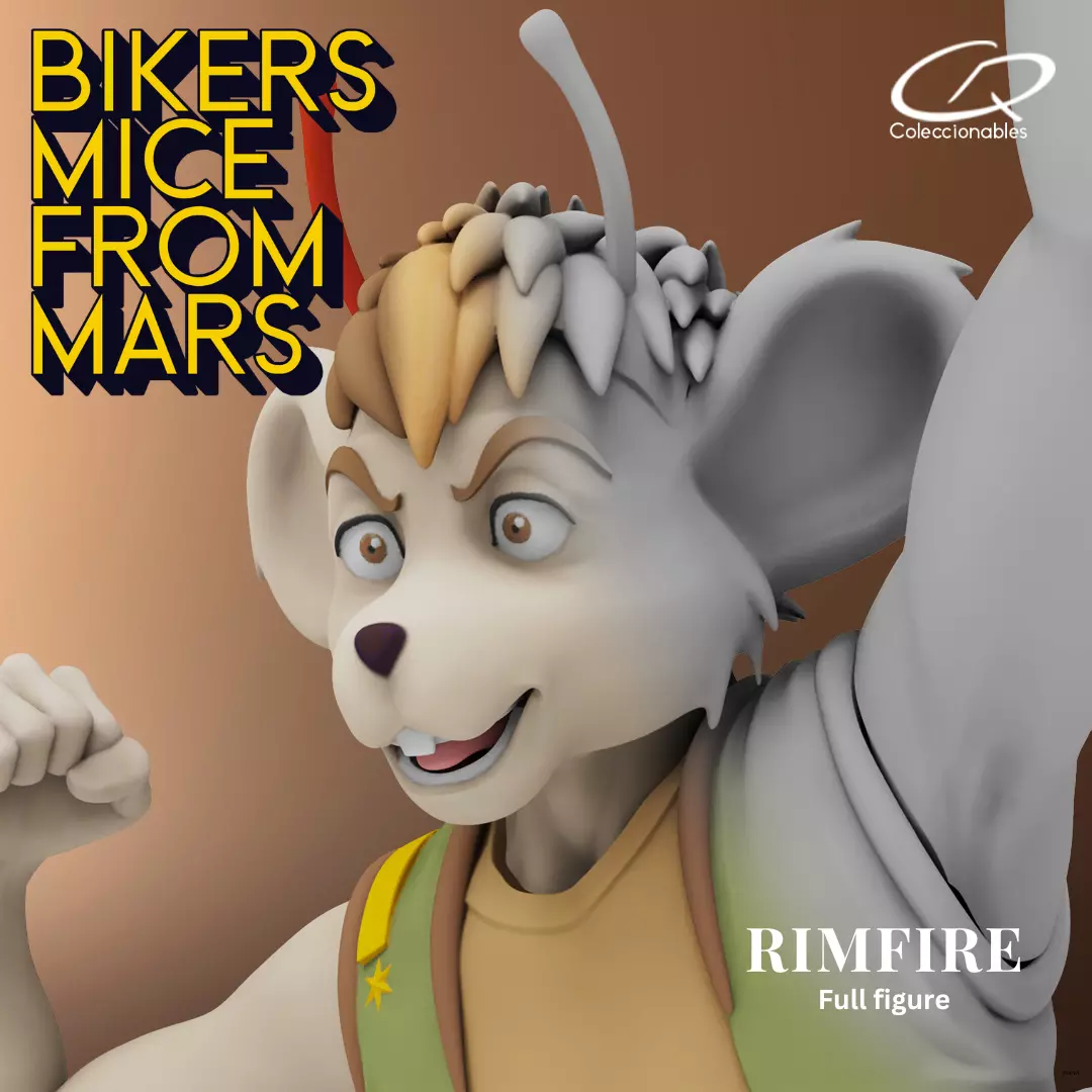 Biker Mice from Mars - Vol2 - Rimfire 3D print model