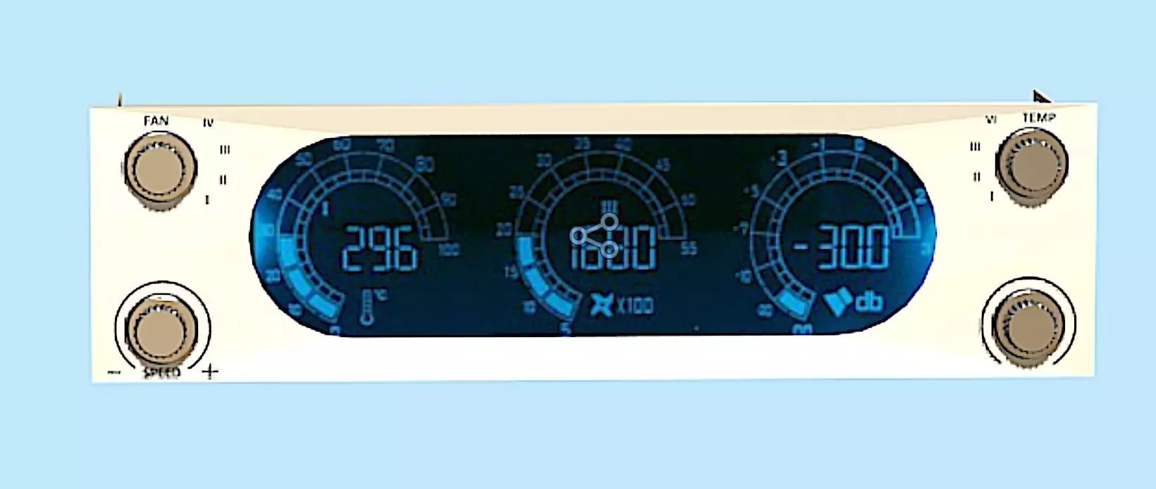 GELID CPU Temperature Controller Free low-poly 3D model