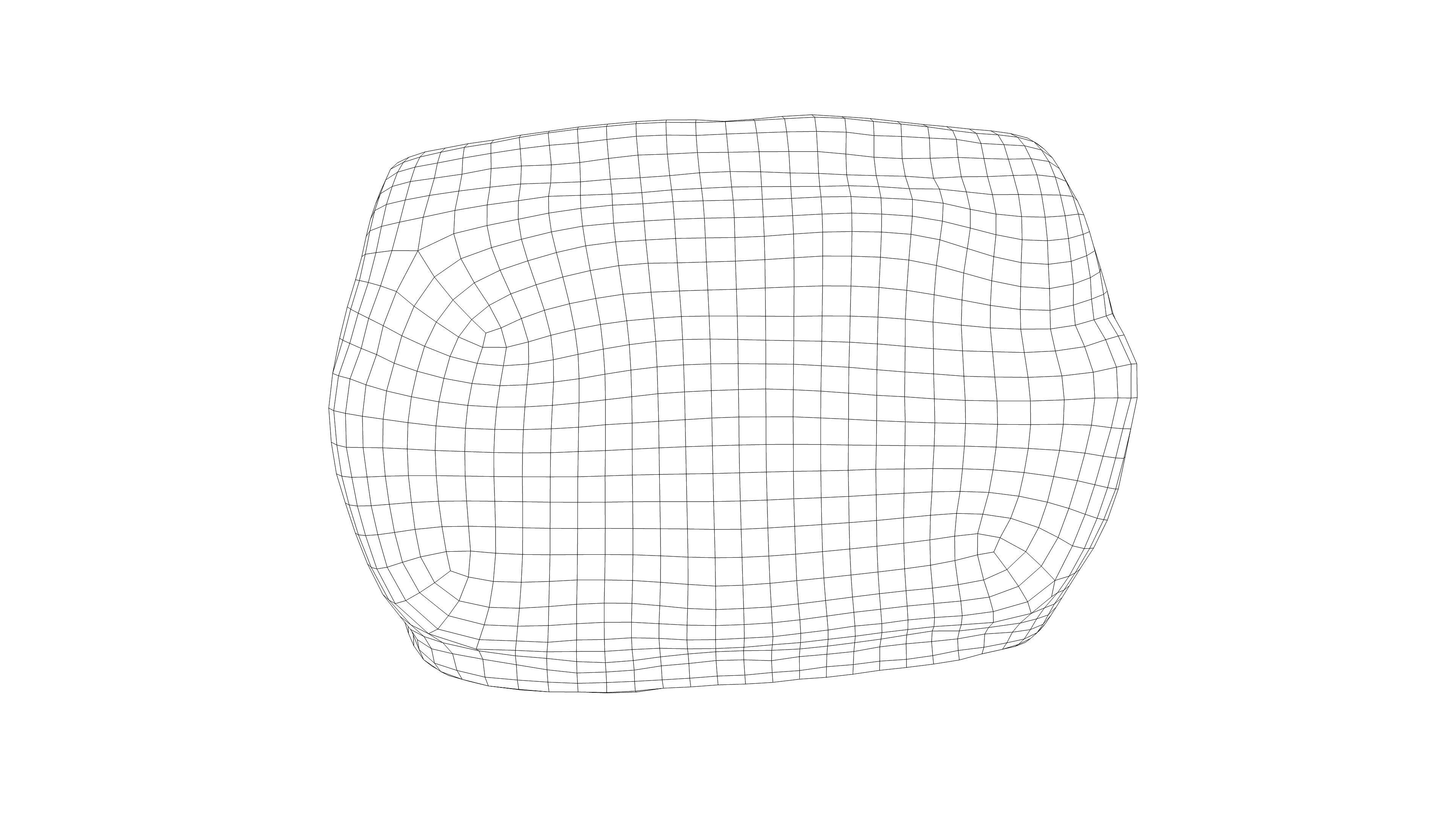 Photorealistic 3D scan of sweet bun Low-poly 3D model_20