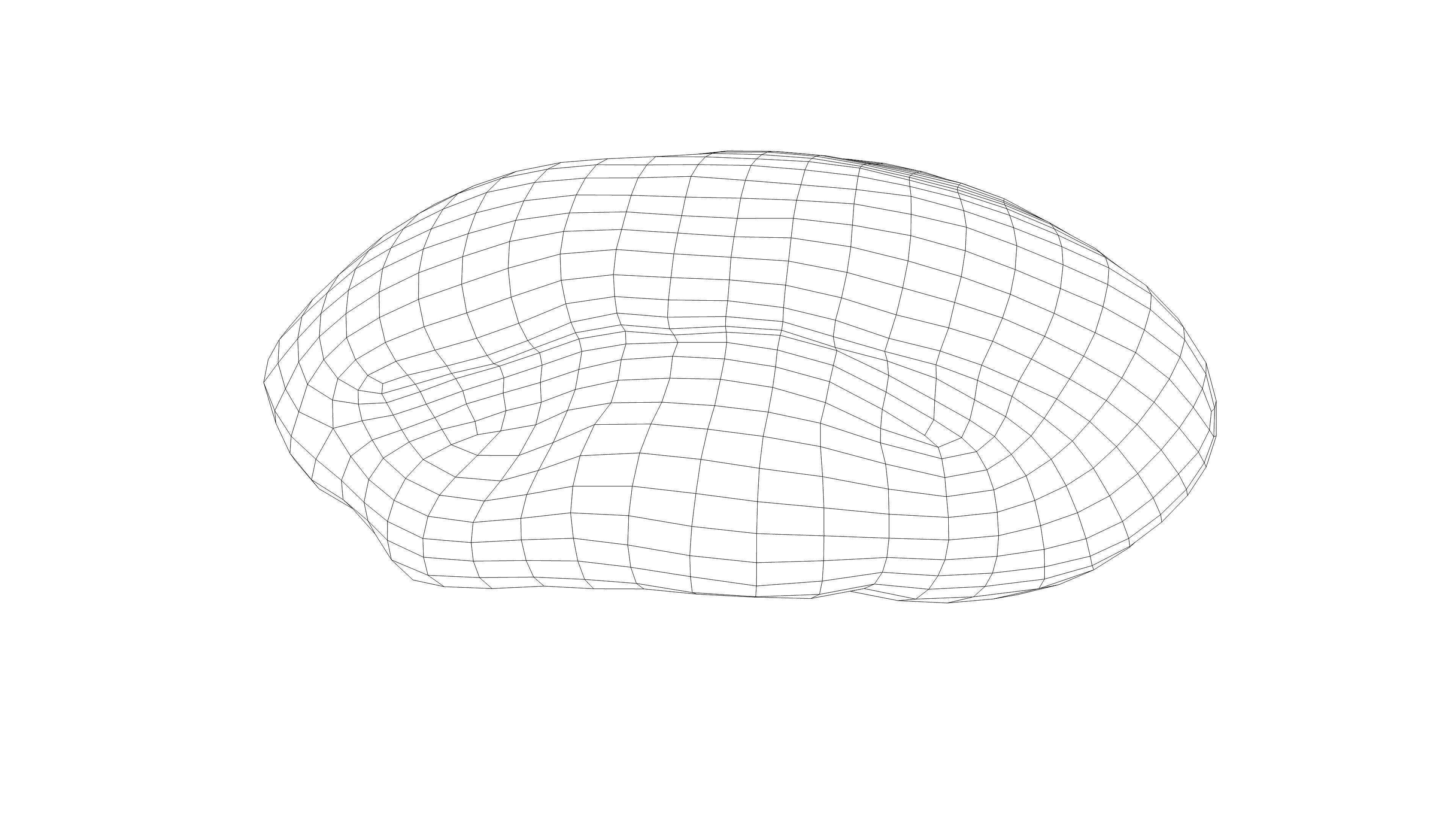 Photorealistic 3D scan of sweet bun Low-poly 3D model_17