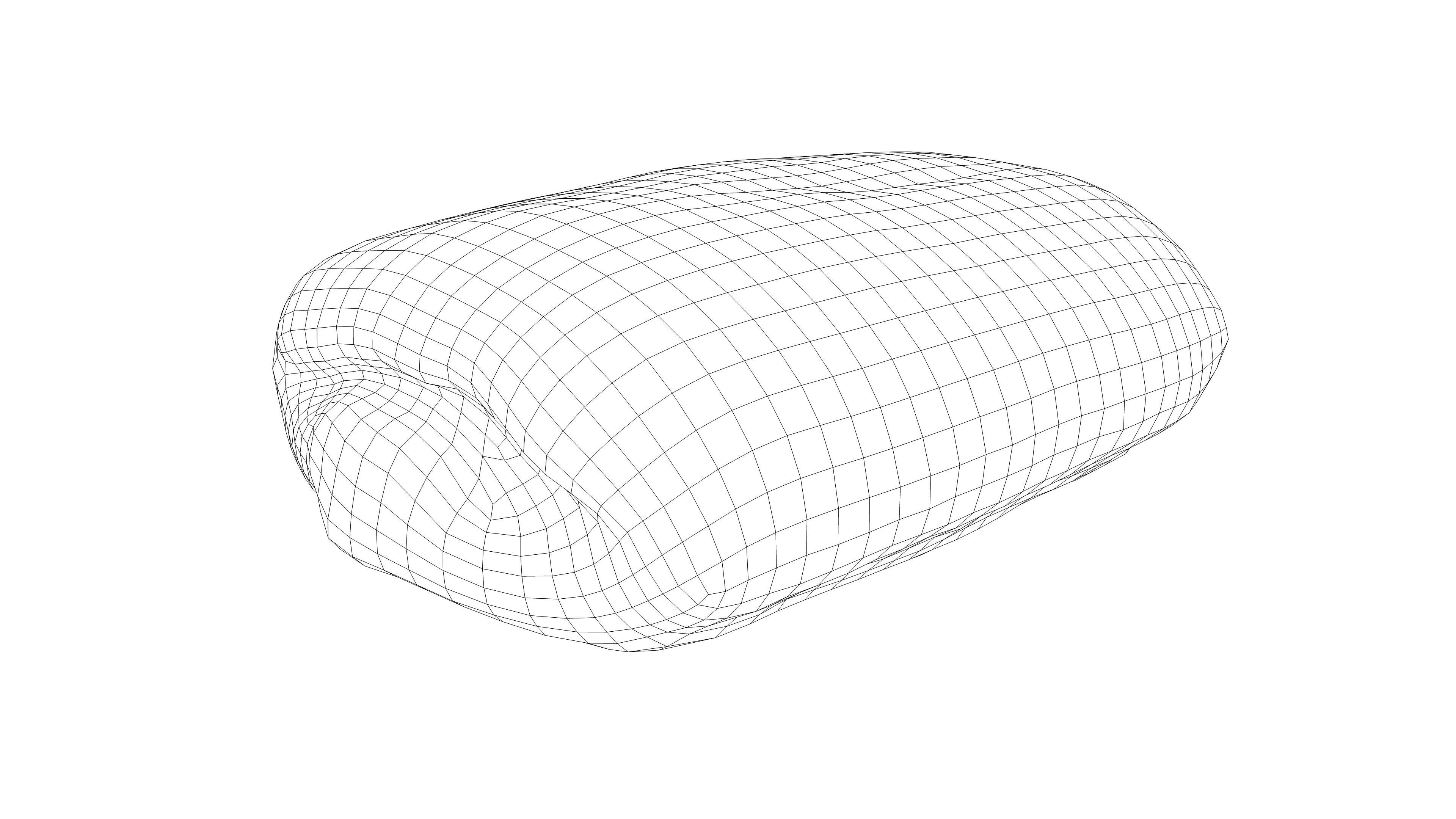 Photorealistic 3D scan of sweet bun Low-poly 3D model_14