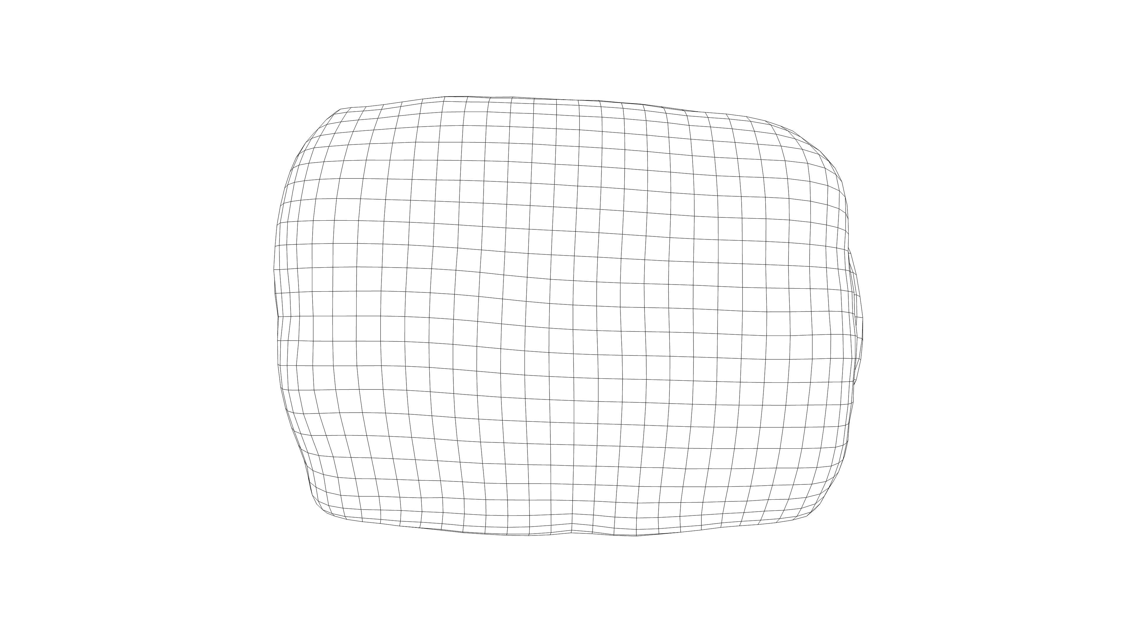 Photorealistic 3D scan of sweet bun Low-poly 3D model_19