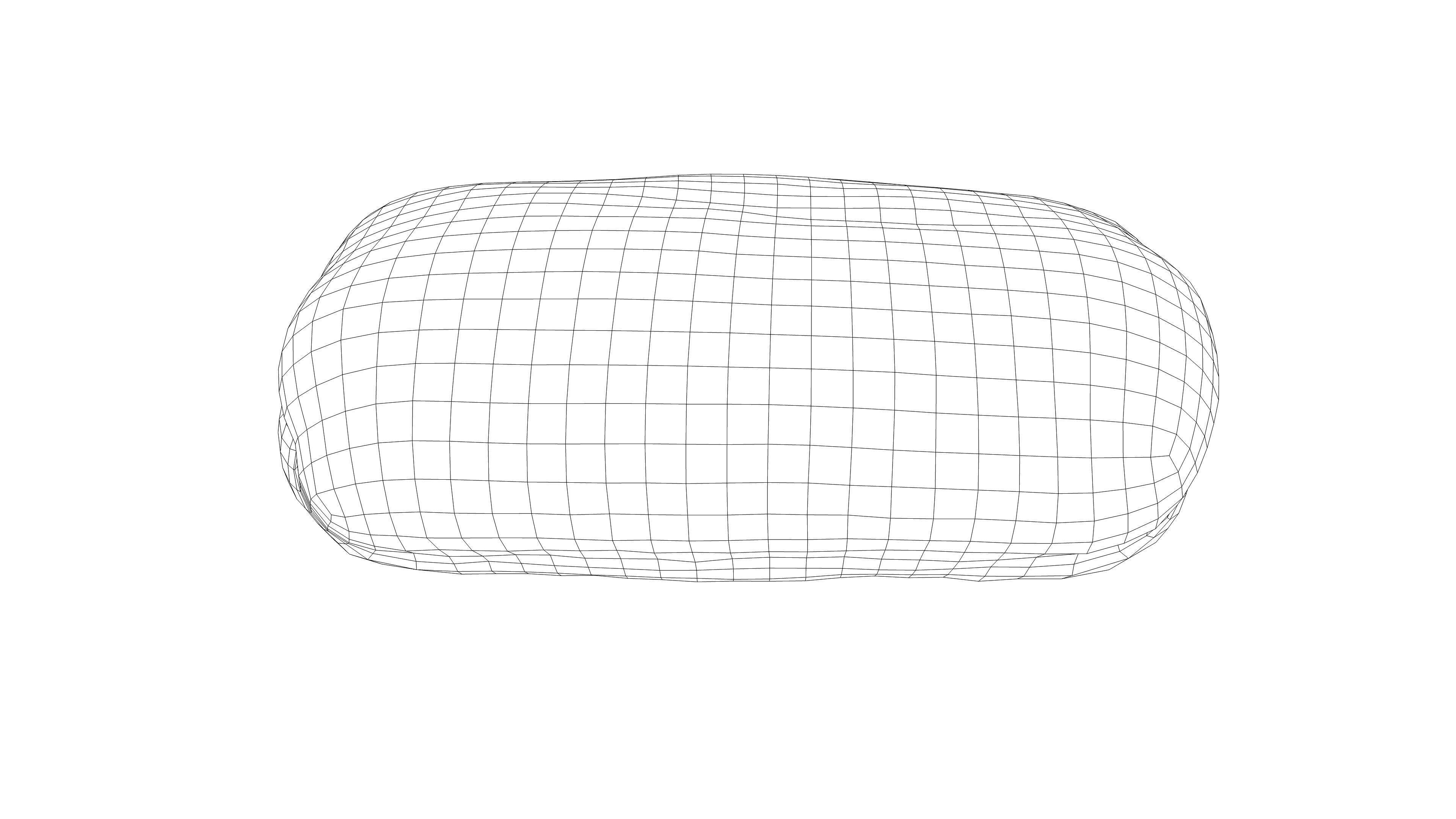 Photorealistic 3D scan of sweet bun Low-poly 3D model_15