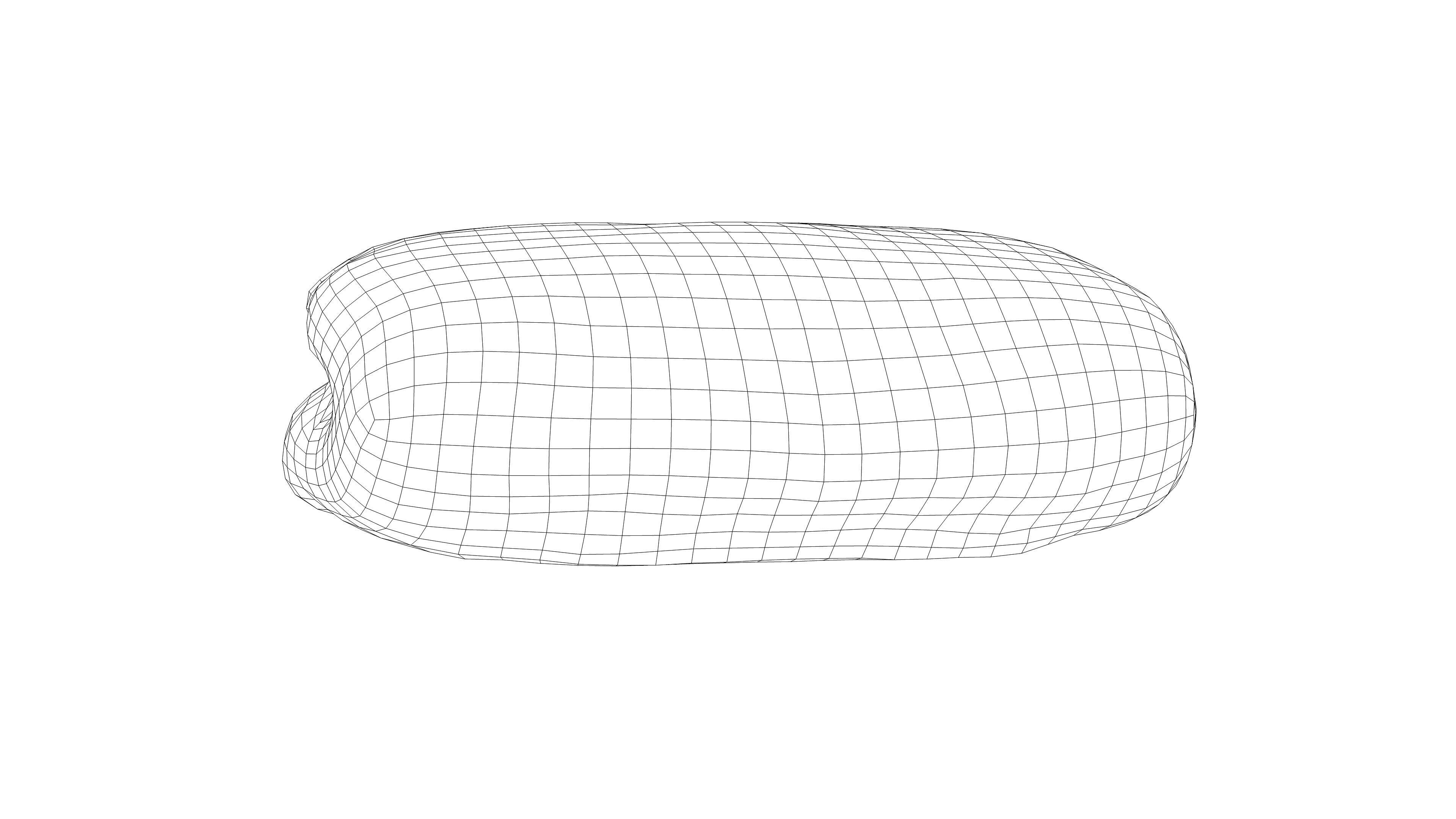 Photorealistic 3D scan of sweet bun Low-poly 3D model_18