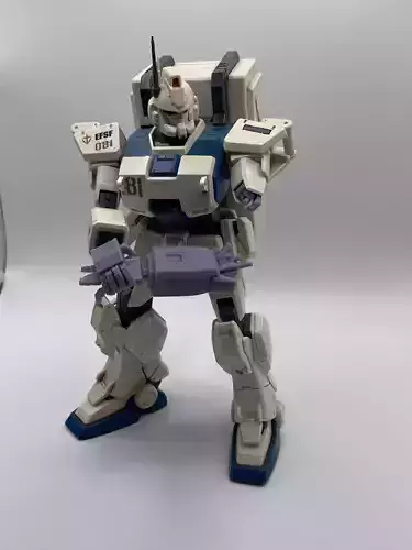 Ez8 IMPROVISED Weapon 1 100MG scale -O8th MS team 3D print model