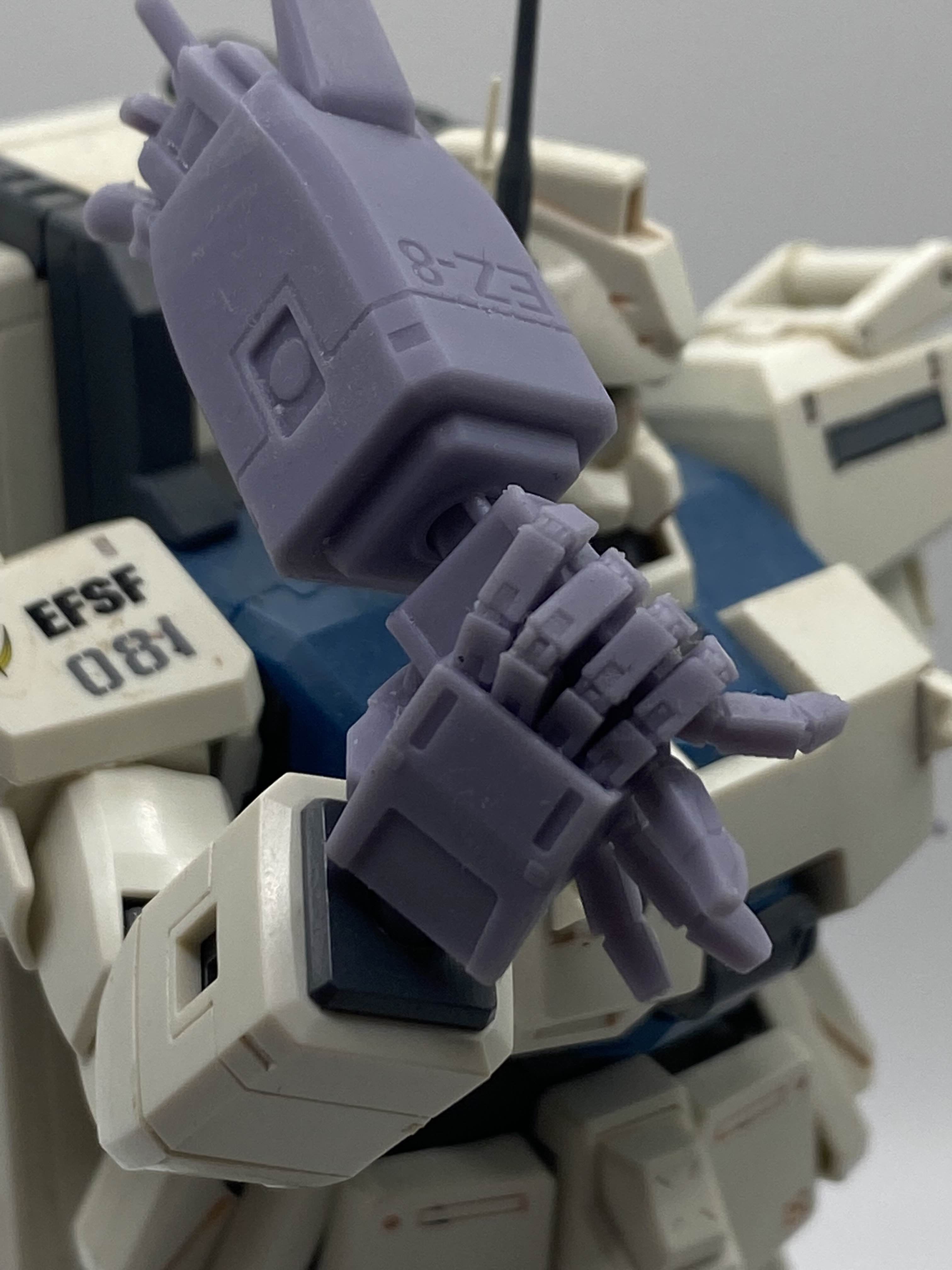 Ez8 IMPROVISED Weapon 1 100MG scale -O8th MS team 3D print model_2