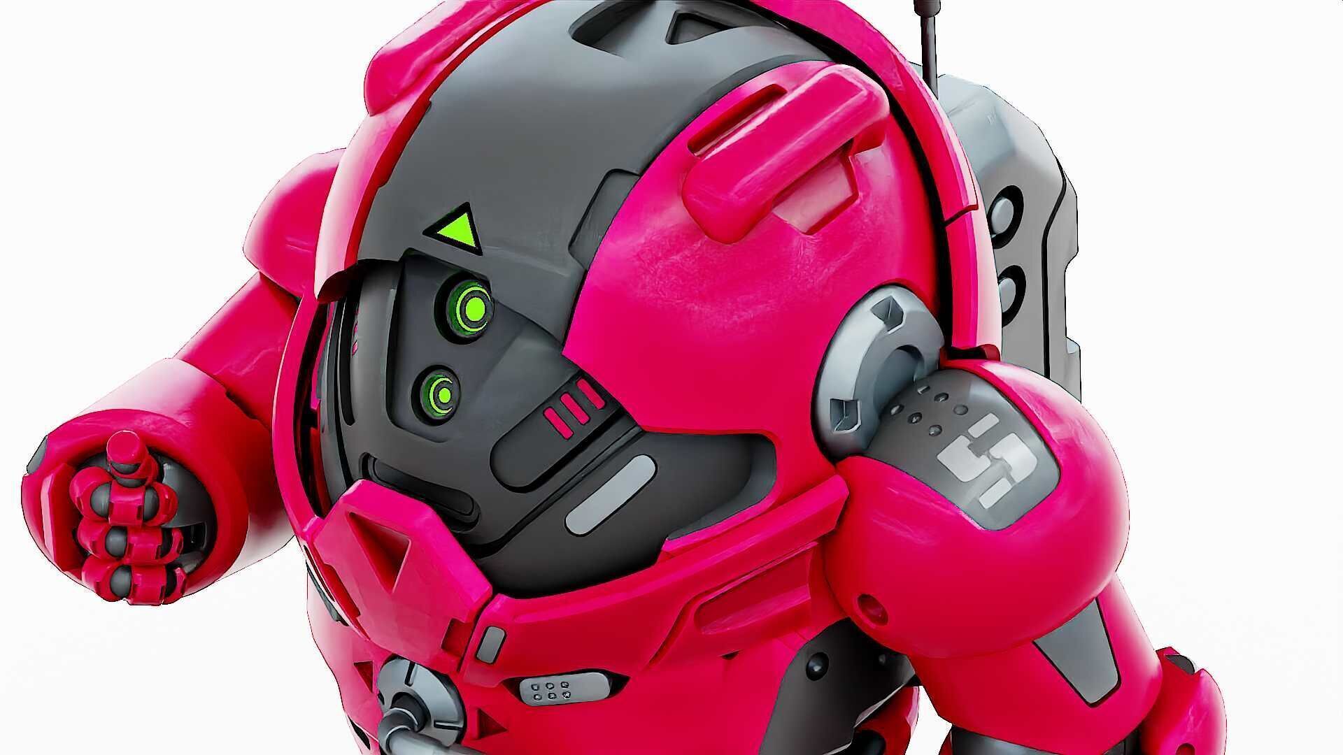 AMONG US CHARACTER-H  Rigged for Unreal Engine - Unity - MIXAMO  3D model_28