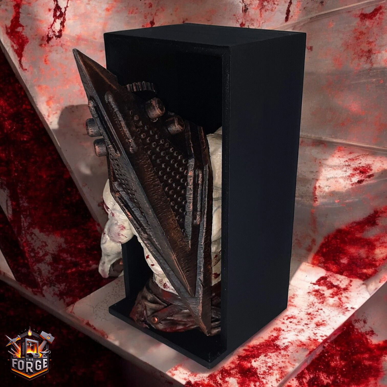 Silent Hill - Pyramid Head - Book Nook 3D print model_2