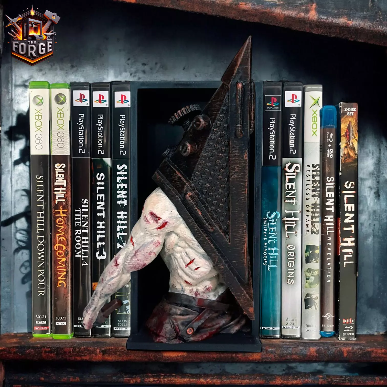 Silent Hill - Pyramid Head - Book Nook 3D print model_0