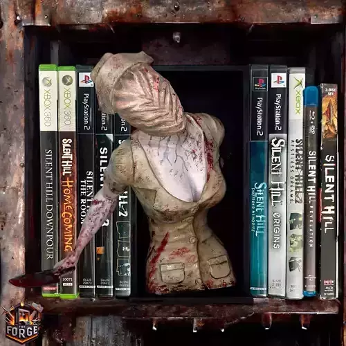 Silent Hill - Nurse - Book Nook 3D print model