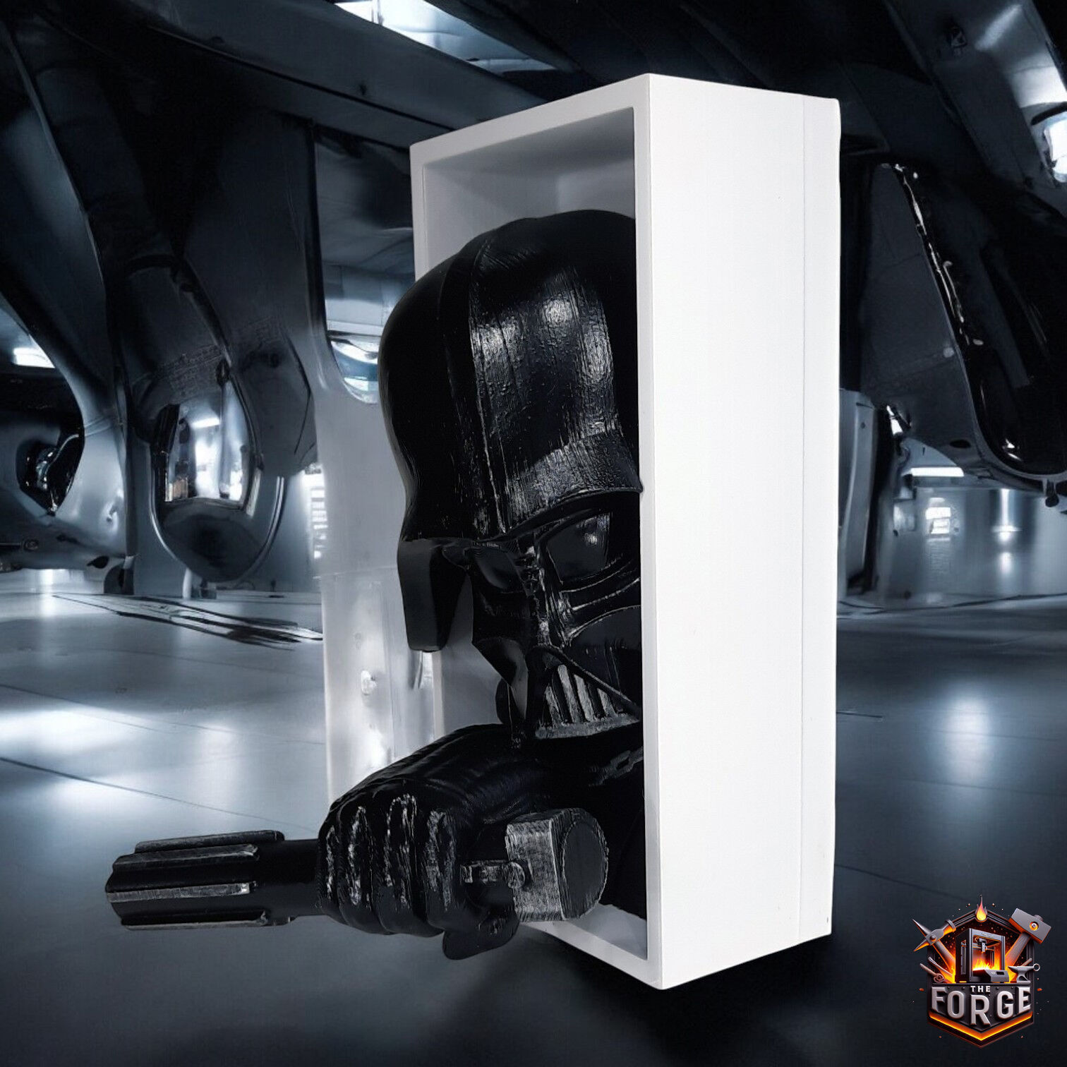 Star Wars - Darth Vader - Book Nook 3D print model_2