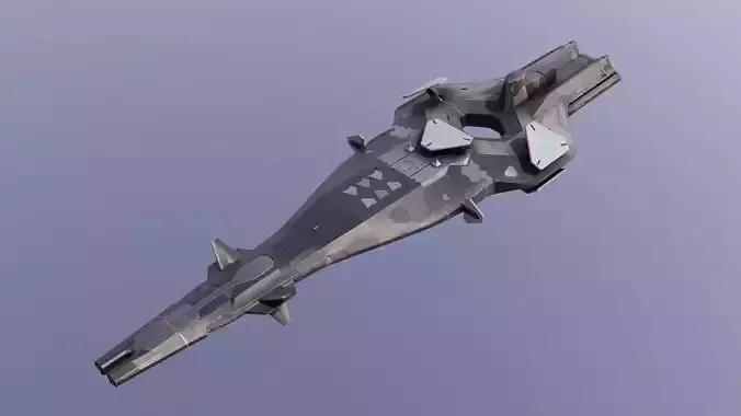 spaceship - 8k materials